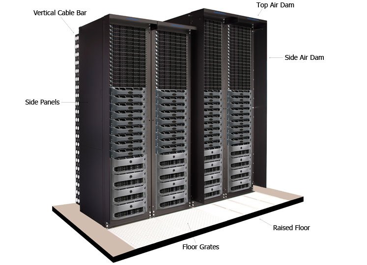 Hotel IT server room