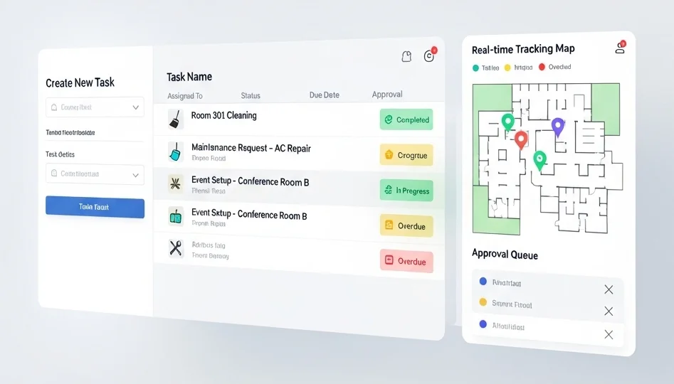 Hotel task management operations