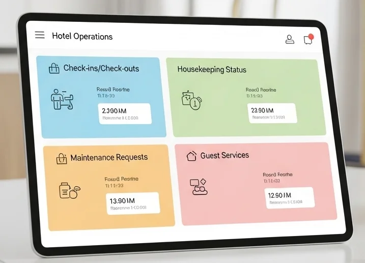 Hotel operations workflow management